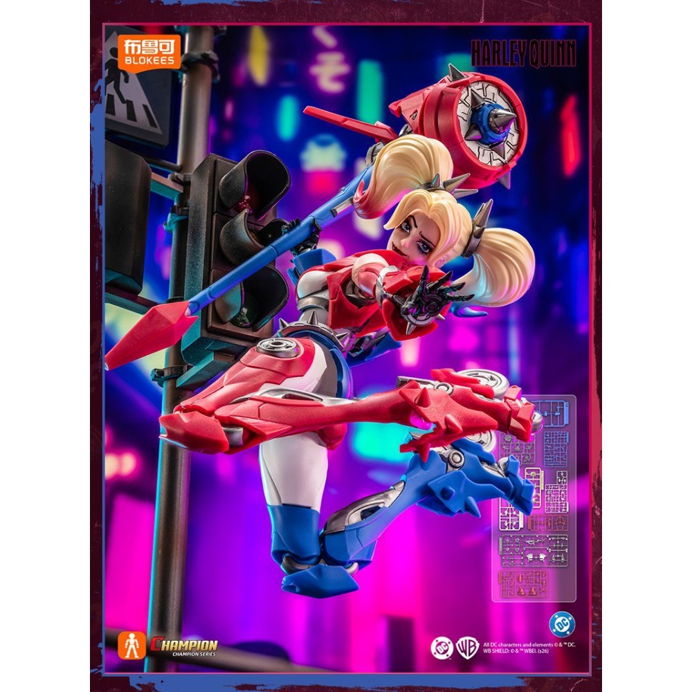 BLOKEES DC Heroes Beyond Editi - огляд і ціна Model Kit Harley Quinn