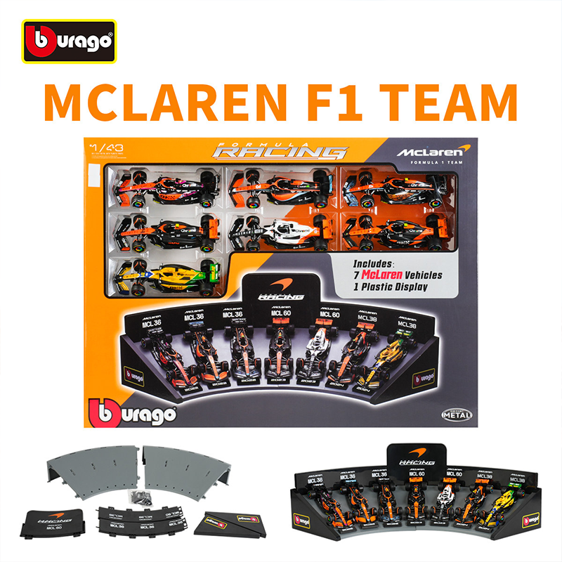 Bburago 1:43 Scale McLaren F1  - огляд і ціна Model Kit F1