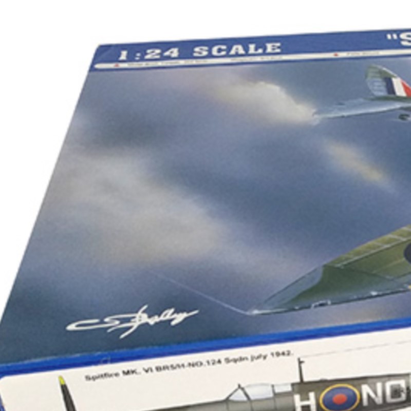 Trumpeter 02413 1/24 Scale Bri - огляд і ціна Model Kit Spitfire