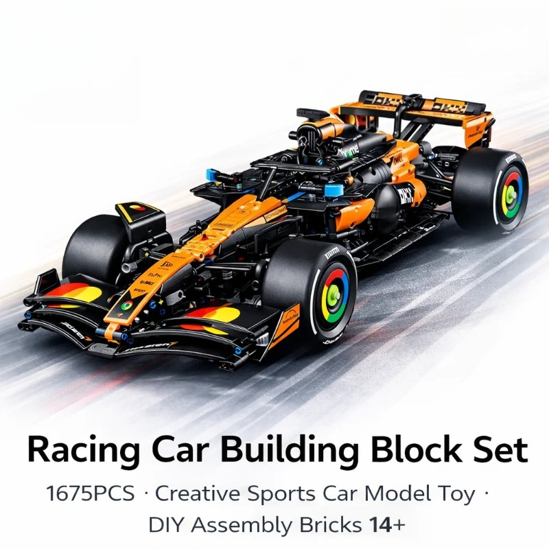1675 Pcs F1 Racing Model, 4222 - огляд і ціна Model Kit F1