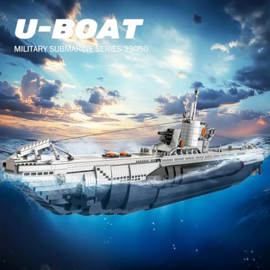 U-Boat Submarine Building Set  - огляд і ціна Model Kit U Boat