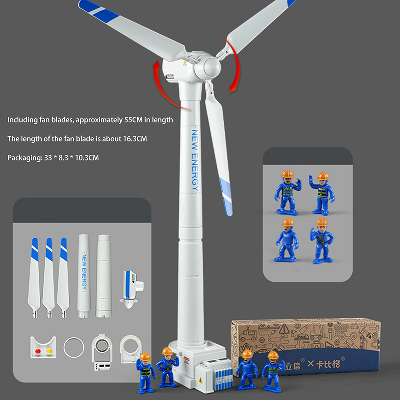 Kids' Wind Turbine Model Simul - огляд і ціна Model Kit Toy