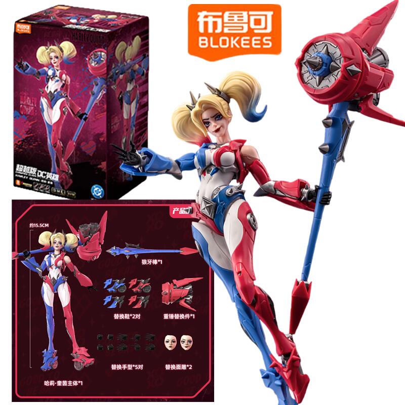 New Blokees DC Champion Class  - огляд і ціна Model Kit Harley Quinn