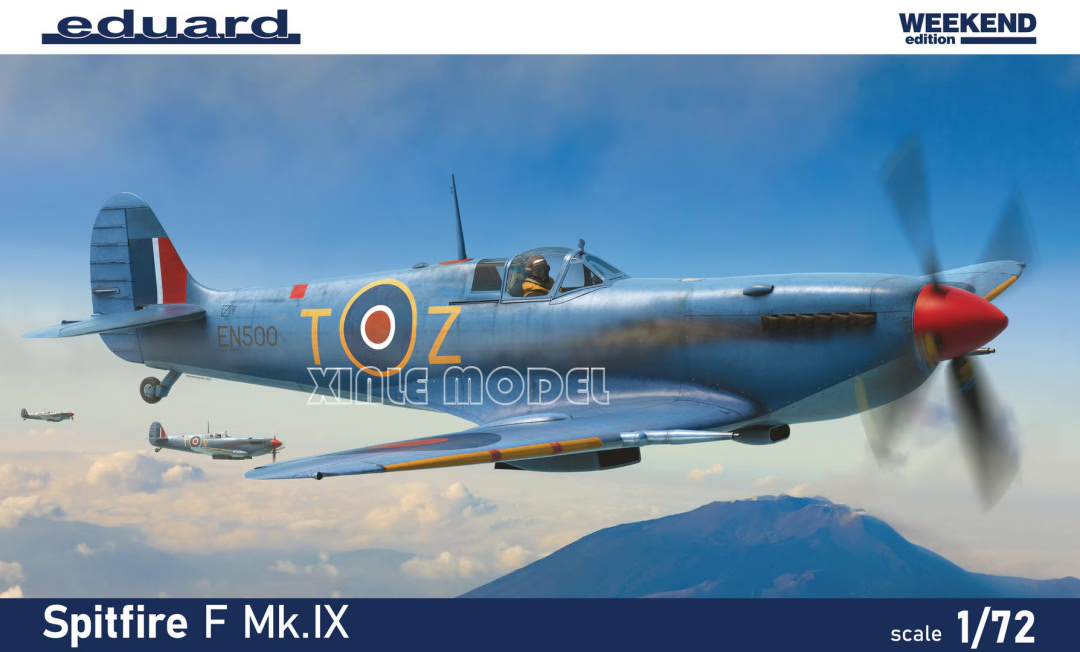Eduard Plastic Assembled Aircr - огляд і ціна Model Kit Spitfire