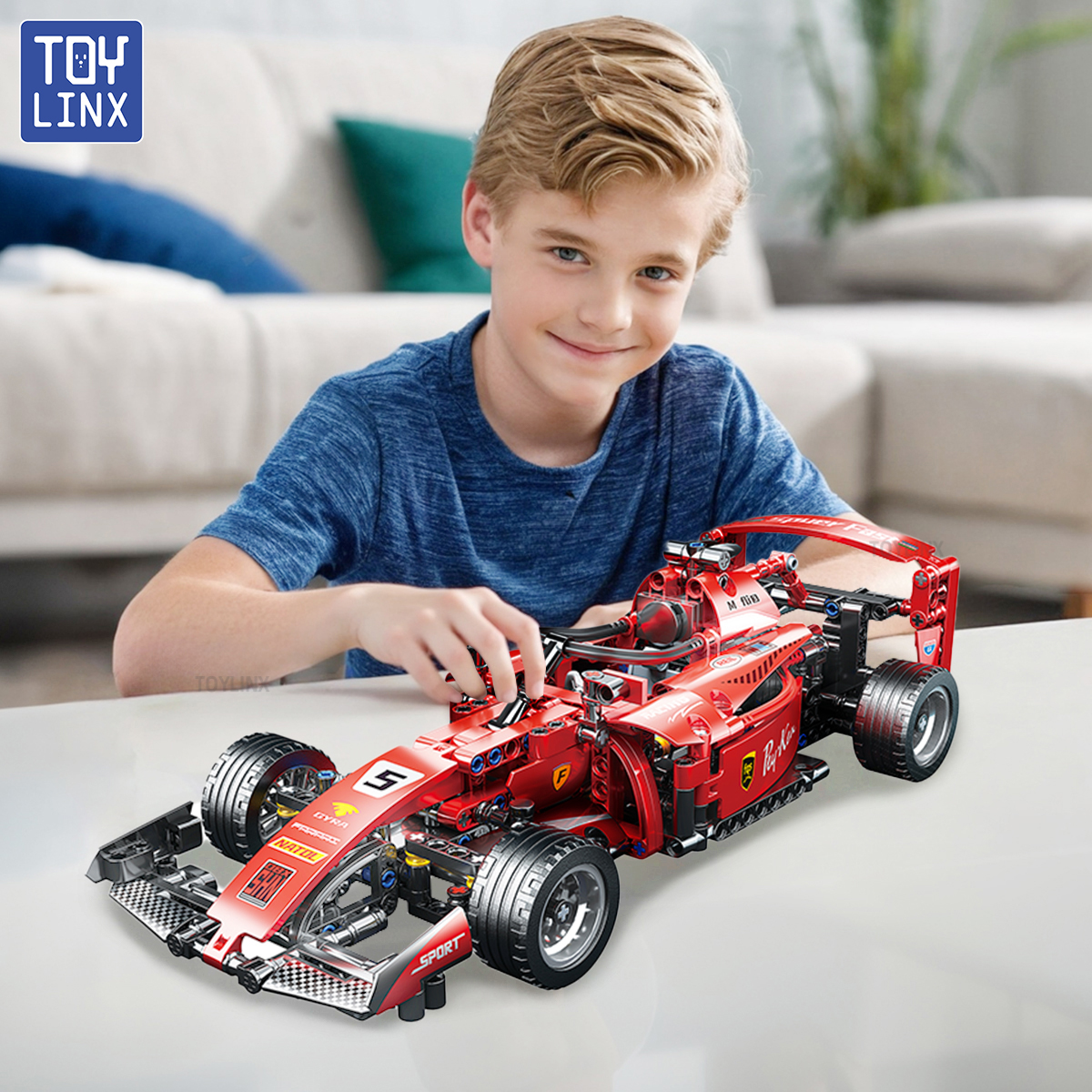 Toylinx DIY 455 PCS F1 RC Race - огляд і ціна Model Kit F1
