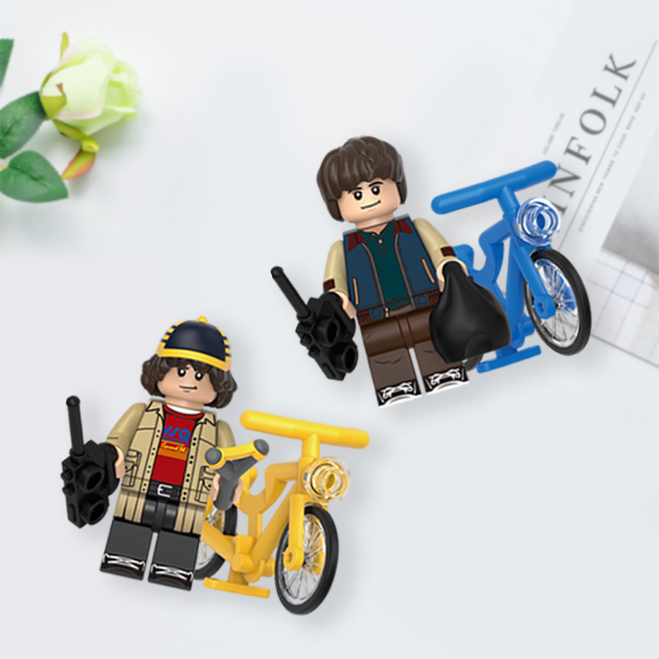 8Pcs/Set The Horror TV Dustin  - огляд і ціна Model Kit Lego