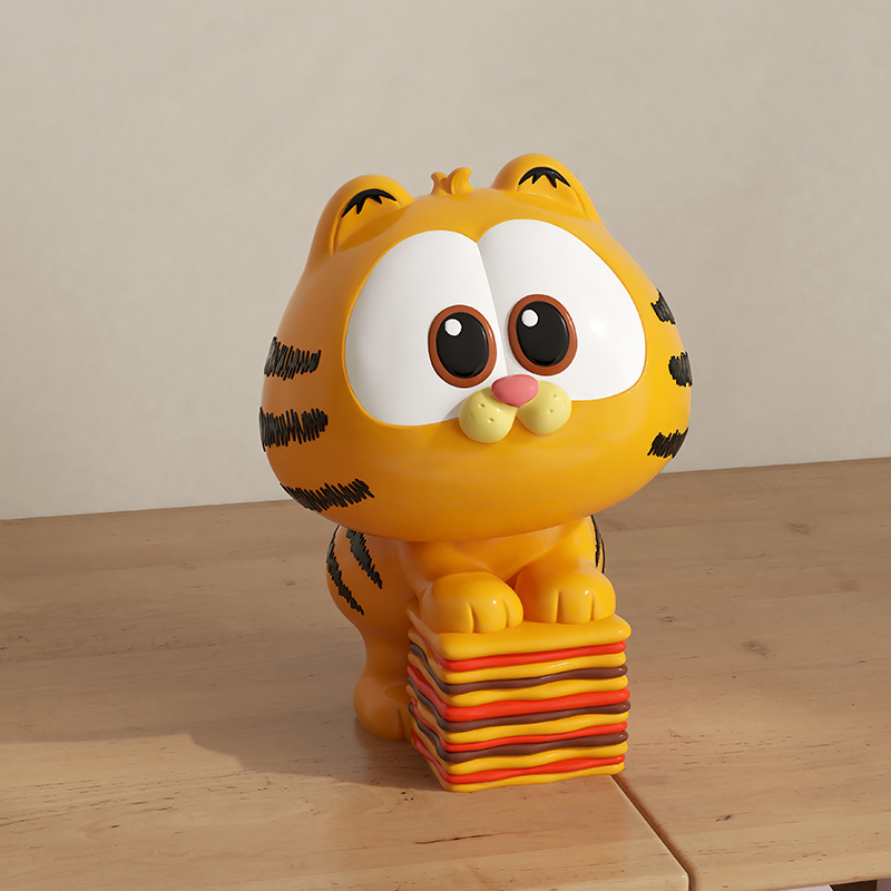 7Cm Pvc Garfield Anime Periphe - огляд і ціна Model Kit Toy