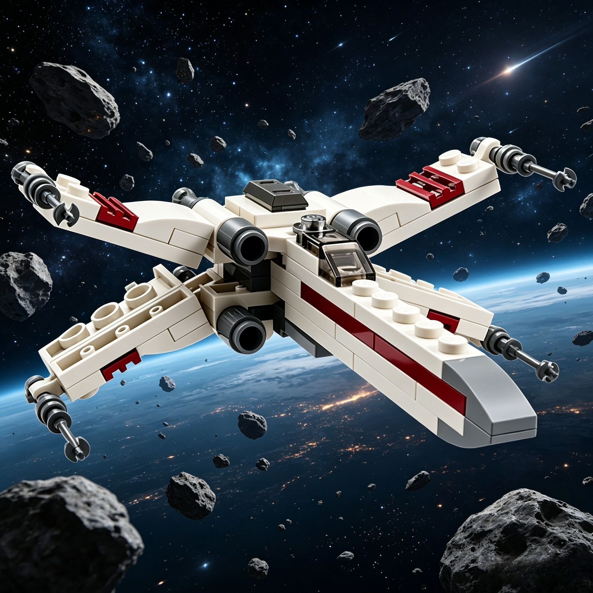 X-Wing Starfighter polybag 306 - огляд і ціна Model Kit Lego